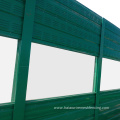 Inflatable noise barrier column soundproof materials